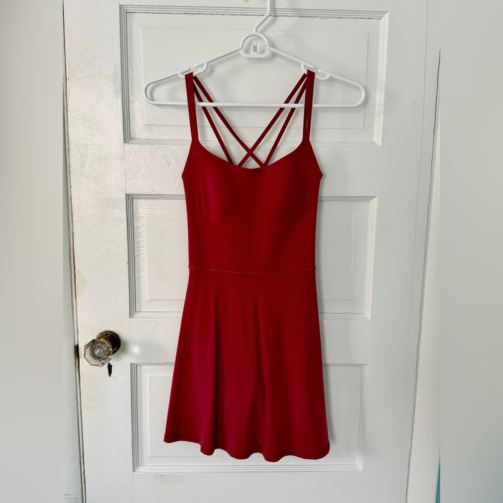 Aerie Vibrant Red Strappy Top